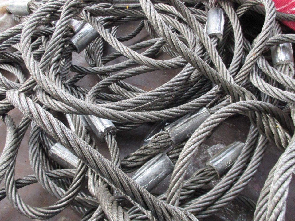 Sling cáp thép, sling cáp, cáp thép, Sling cáp thép cẩu hàng, cáp thép cẩu hàng