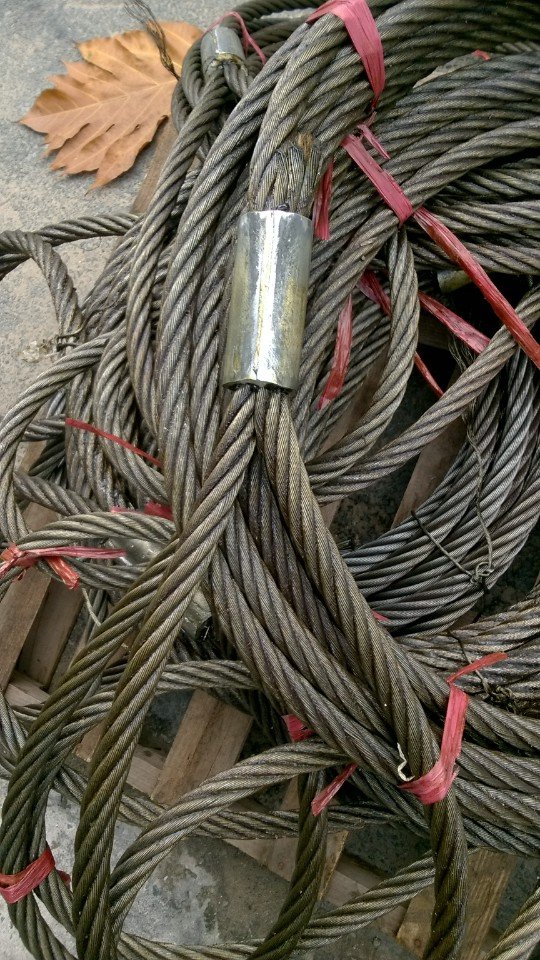 Sling cáp thép, sling cáp, cáp thép, Sling cáp thép cẩu hàng, cáp thép cẩu hàng