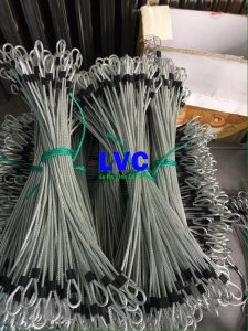 Dây cáp thép bọc nhựa, Cáp thép bọc nhựa, Giá cáp bọc nhựa, Lê Hà Vina, Cáp bọc nhựa bấm chì