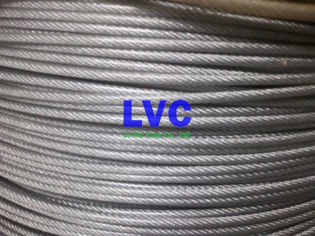 Cáp bọc nhựa, Cáp thép, Cáp mạ kẽm, Lê Hà Vina, Cáp mạ