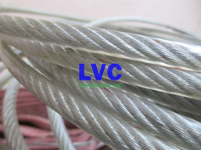 Cáp bọc nhựa, Cáp thép, Cáp mạ kẽm, Lê Hà Vina, Cáp mạ