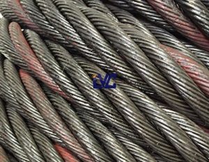 Cáp 6x37+iwrc, Cáp thép, Sợi thép, Cáp thép cẩu hàng, Lê Hà Vina