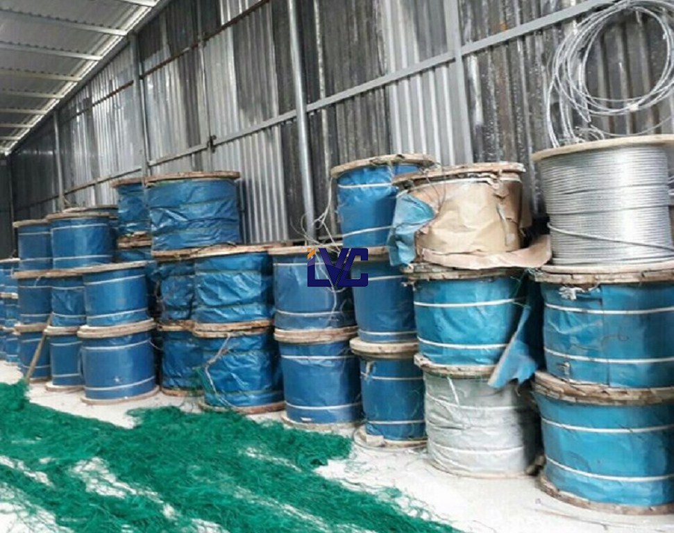 Cáp thép mạ kẽm, Cáp thép, Cáp bọc nhựa, Cáp mạ, Công ty Lê Hà Vina