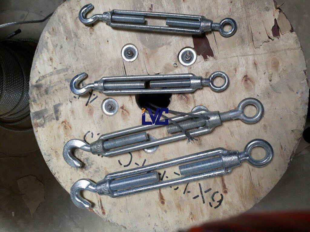Cáp bọc nhựa, Lê Hà Vina, Xiết cáp, Tăng đơ mạ kẽm, Công ty Lê Hà Vina