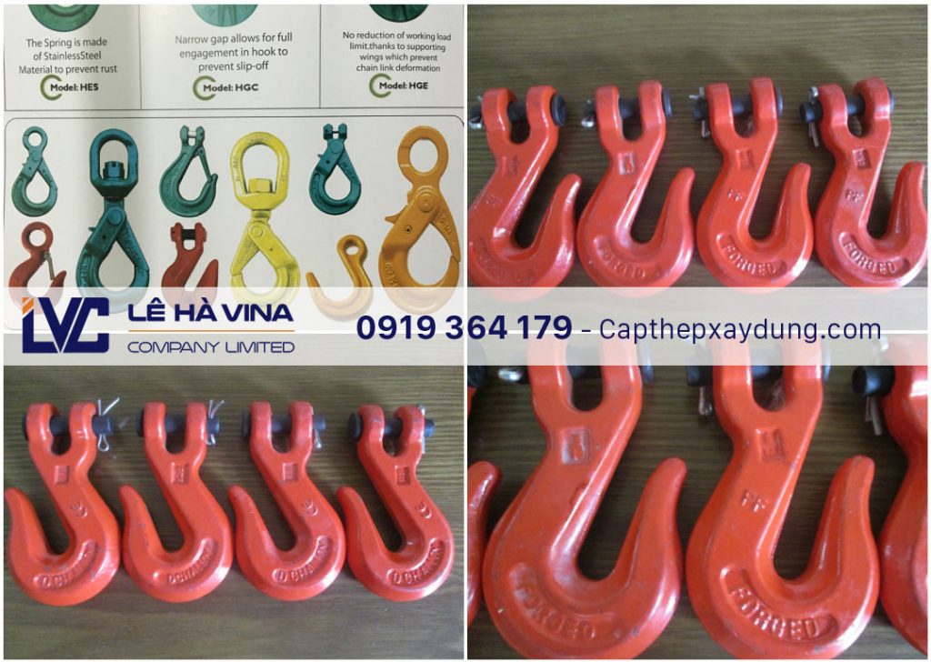 Sling cáp, Sling xích, Ma ní, Cáp thép, Lê Hà Vina
