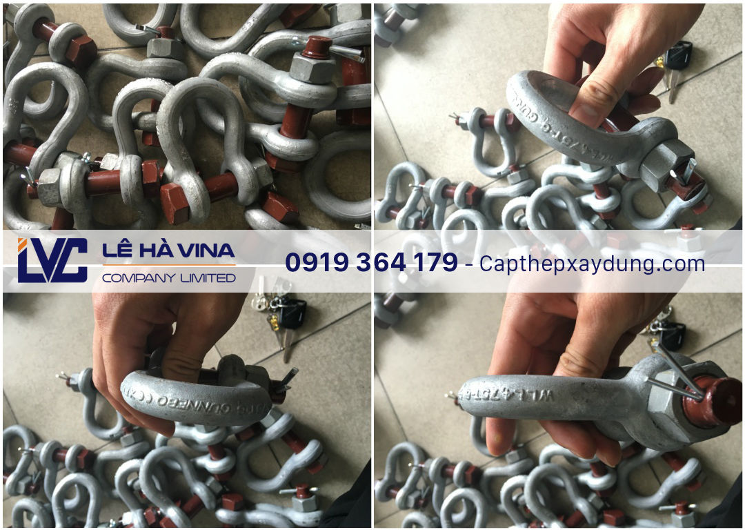 Sling cáp, Sling xích, Ma ní, Cáp thép, Lê Hà Vina
