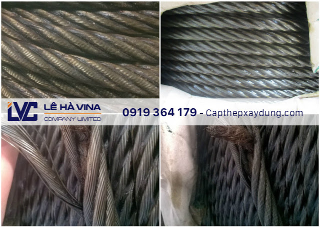 cáp cẩu, Cáp cẩu Trung Quốc, Cáp cẩu Hàn Quốc, Lê Hà Vina, Cáp thép