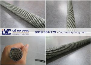 Cáp chống xoắn Hàn Quốc, Cáp chống xoắn, Công ty Lê Hà Vina, Cung cấp cáp thép, Cáp thép