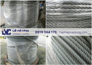 Cáp Hàn Quốc, Cáp thép, Cáp thép cầu đường, Công ty Lê Hà Vina, Cáp cẩu