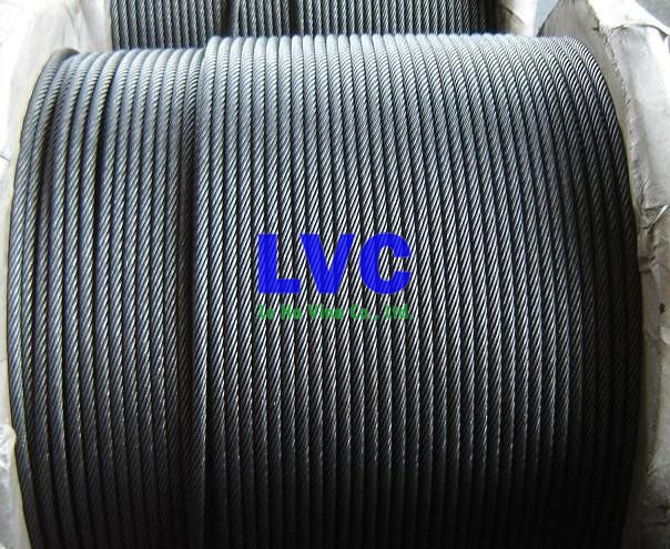 Cáp mạ Hàn Quốc 6x37, Cáp mạ Hàn Quốc, Cáp mạ, Cấu trúc cáp, Cáp mạ 6x37
