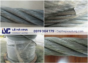 Cáp thép DRS Hàn Quốc, Cáp thép, Cáp thép Hàn Quốc, Công ty Lê Hà Vina