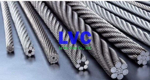 Cáp thép Hàn Quốc, Cáp thép, Cầu treo, Tháp cẩu, Cáp chống xoay
