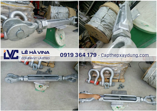 Tăng đơ d32 chịu lực cầu treo, Tăng đơ D32, Công ty Lê Hà Vina, Tăng đơ mạ kẽm, Tăng đơ mạ điện