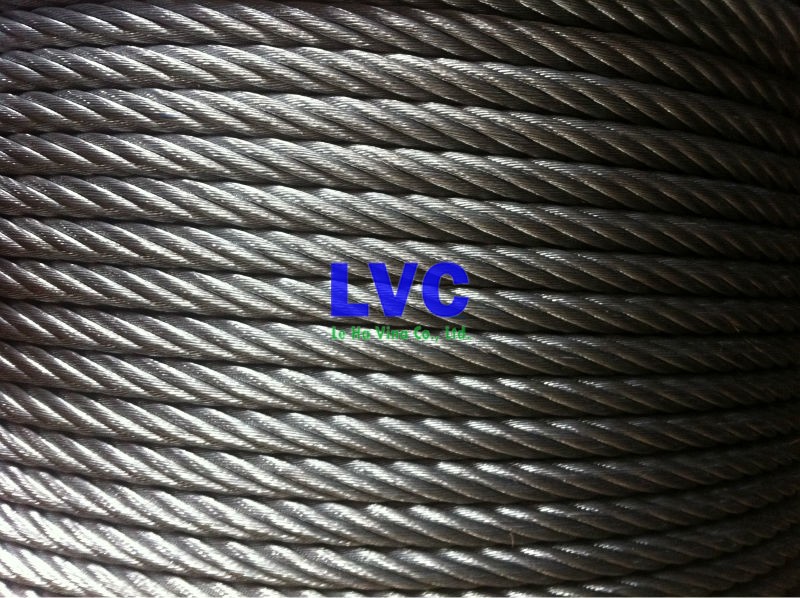 Cáp mạ 6x12, Lê Hà Vina, Cáp thép, Cáp lõi bố, Sợi thép