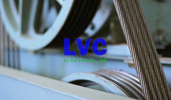 Cáp thép tải thang máy, Cáp thép tại Lê Hà Vina, Sợi thép, Sợi cáp, Thi công thang máy