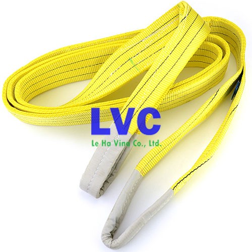 Cáp vải cẩu hàng 3 tấn, Công ty Lê Hà Vina, Cáp thép, Cáp cẩu vải, Cáp vải 3 tấn