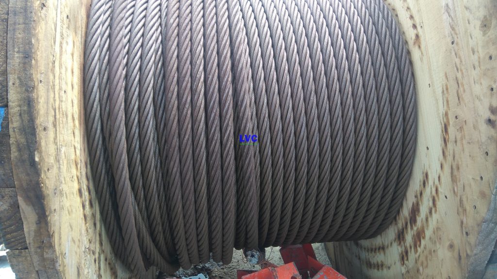 Cáp thép 6x36+iwrc d20, Lê Hà Vina, Cáp thép, Sling cáp cẩu, Sợi cáp thép