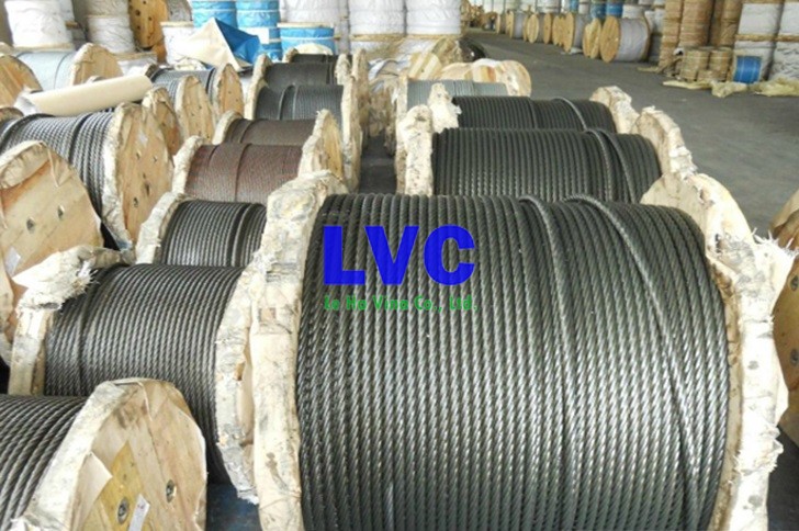 Cáp thép 6x36+iwrc d20, Lê Hà Vina, Cáp thép, Sling cáp cẩu, Sợi cáp thép