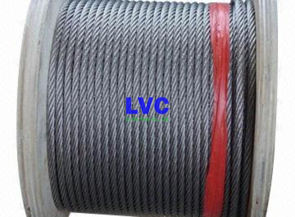Cáp thép 6x37+iwrc, Lê Hà Vina, Cáp thép, Cung cấp cáp thép, Sợi thép