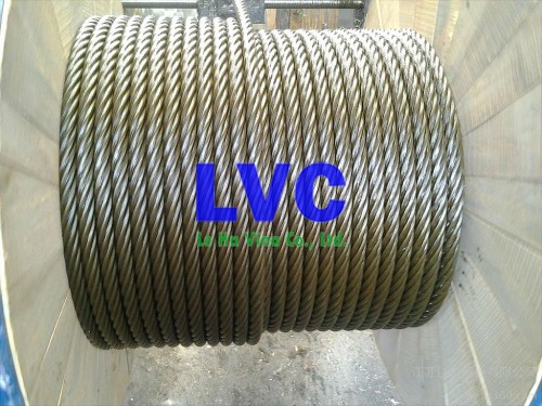 Cáp thép 6x37+iwrc, Lê Hà Vina, Cáp thép, Cung cấp cáp thép, Sợi thép