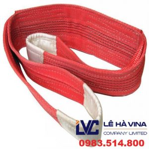 Cáp vải 5 tấn, Cáp vải cẩu hàng, Lê Hà Vina, Dây cáp vải, Dây cáp 5 tấn