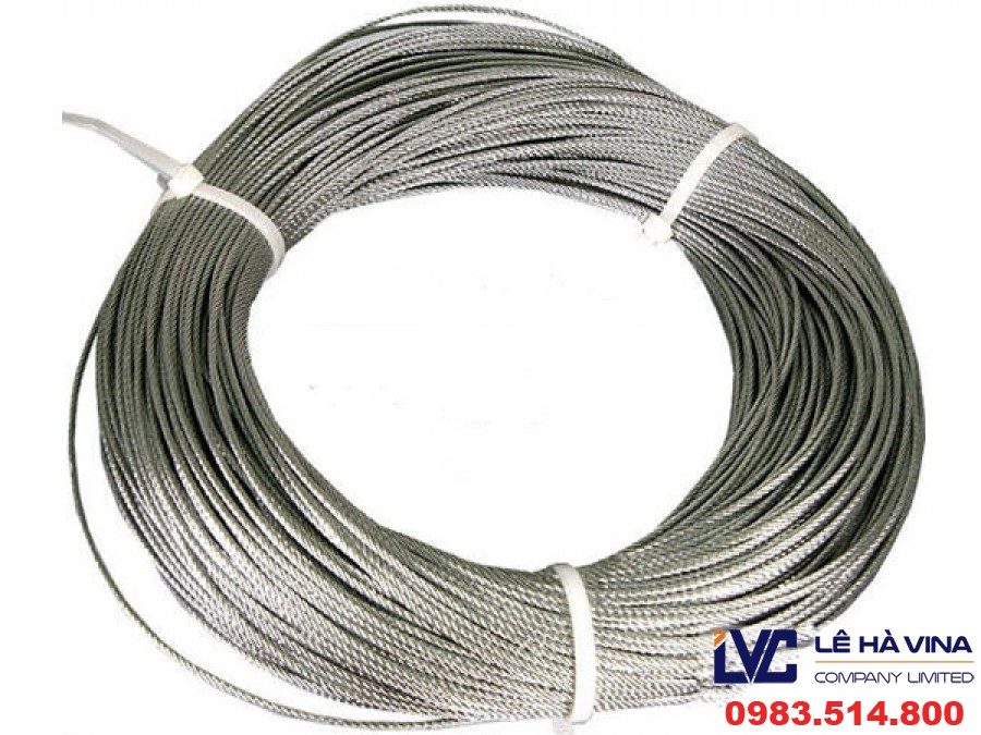 Cáp thép Hà Nội, Cáp thép mạ kẽm, Cáp cứng viễn thông, Cáp thép bọc nhựa, Dây cáp