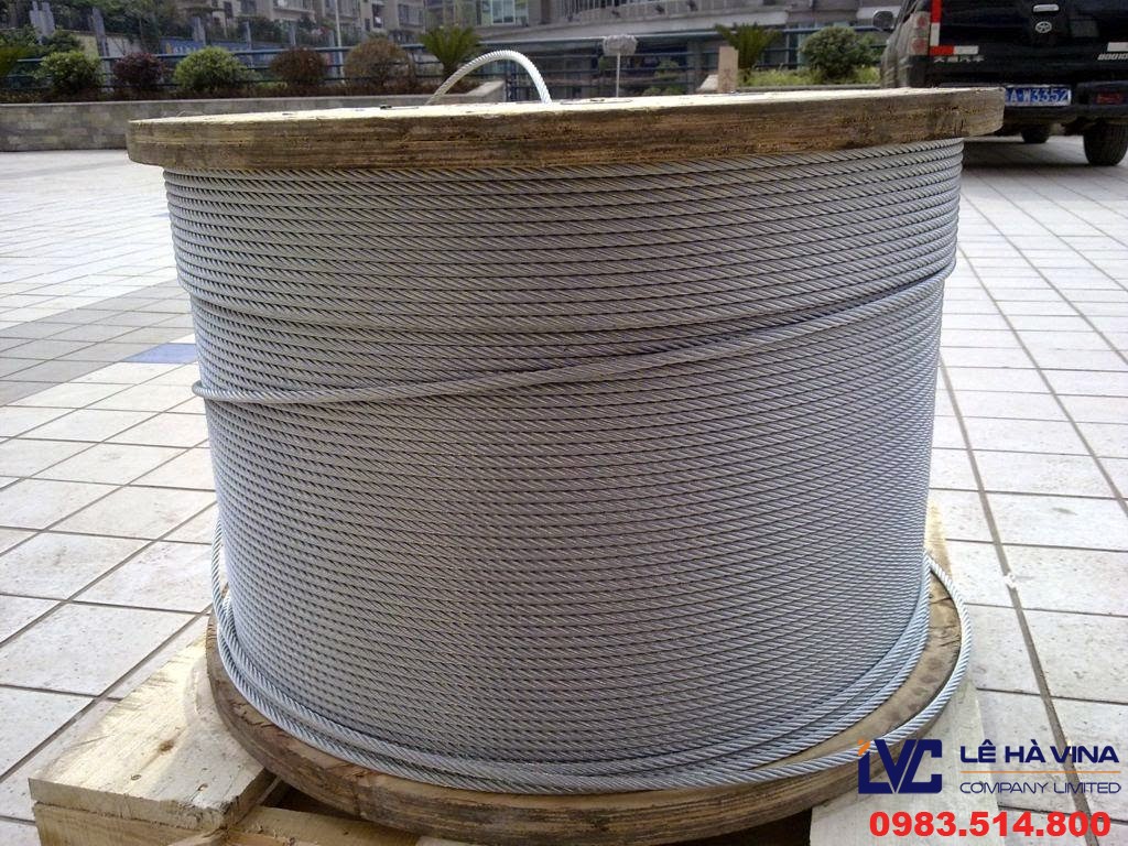 Cáp thép, Giá cáp thép, Dây cáp chịu lực, Bảng giá dây cáp thép, Cáp thép mạ kẽm