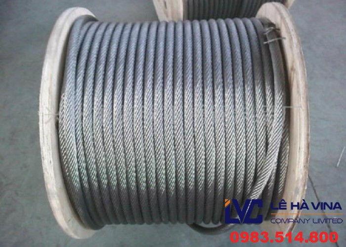 Cáp thép chống xoắn, Giá cáp thép, Cáp chống xoắn, Cáp thép mạ kẽm, Cáp thép chịu lực