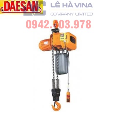 pa lăng xích điện 1 tấn, pa lăng xích điện, pa lăng xích điện 1 tấn ELK, pa lăng xích điện 1 tấn Daesan, pa lăng xích điện 1 tấn DHS-Hugo, pa lăng xích điện cố định LK.