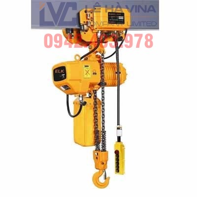pa lăng xích điện 1 tấn, pa lăng xích điện, pa lăng xích điện 1 tấn ELK, pa lăng xích điện 1 tấn Daesan, pa lăng xích điện 1 tấn DHS-Hugo, pa lăng xích điện cố định LK.