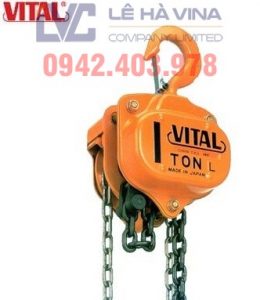 pa lăng xích kéo tay Vital, Thương hiệu Vital, pa lăng xích kéo tay, pa lăng xích, pa lăng, Vital, Ưu điểm của Pa lăng xích kéo tay Vital, đặc điểm kỹ thuật của pa lăng xích kéo tay Vital, pa lăng xích Vital