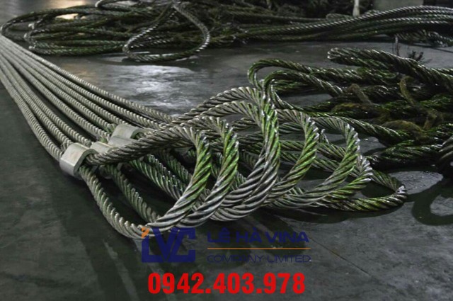 sling cáp, Công ty LiLaMa, Công ty Lê Hà Vina, Cáp thép Hàn Quốc, Cáp