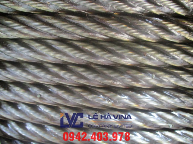 Cáp thép đen, Cáp đen, Cáp thép, Lê Hà Vina, Neo giàn khoan