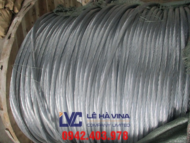 Cáp neo trụ viễn thông, Cáp thép, Cáp thép viễn thông, Cáp viễn thông 1x19, Lê Hà Vina