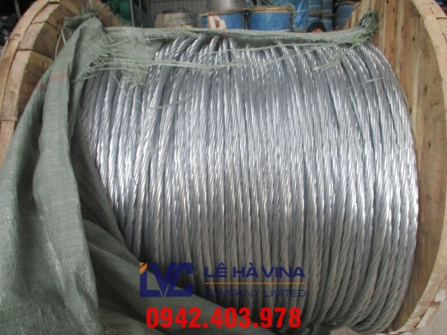 Cáp neo trụ viễn thông, Cáp thép, Cáp thép viễn thông, Cáp viễn thông 1x19, Lê Hà Vina