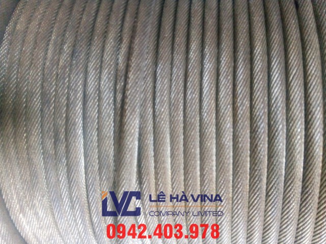 Cáp Hàn Quốc 35x7, Cáp Hàn Quốc, Lê Hà Vina, Cáp chống xoắn 35x7, Cáp thép chống xoắn