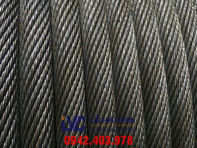 Cáp Hàn Quốc 35x7, Cáp Hàn Quốc, Lê Hà Vina, Cáp chống xoắn 35x7, Cáp thép chống xoắn