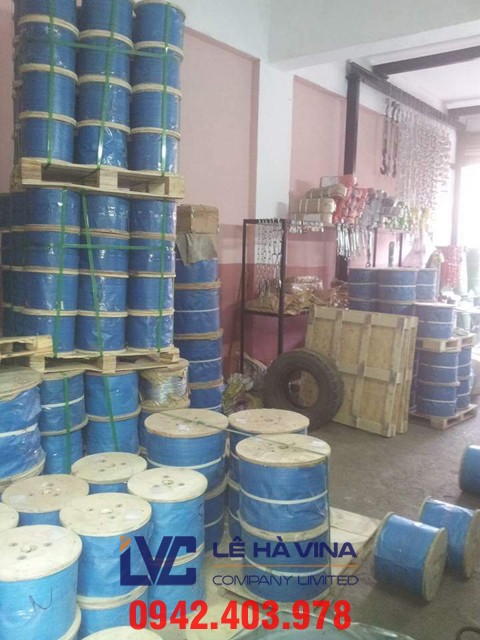 Cáp thép mạ kẽm, Lê Hà Vina, Công ty Gỗ Cà Mau, Cung cấp cáp thép mạ kẽm, Sản xuất cáp thép