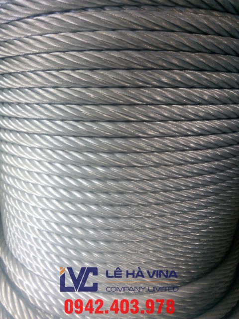 Ốc siết cáp, Cáp thép, Phụ kiện cáp, Lê Hà Vina, Cáp 6x12, cáp mạ