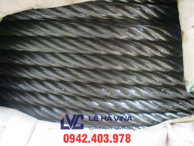 Ốc siết cáp, Cáp thép, Phụ kiện cáp, Lê Hà Vina, Cáp 6x12, cáp mạ
