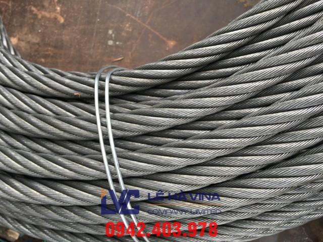 Sling cáp thép, Lê Hà Vina, Sling cáp thép bấm chì, Sợi cáp thép, Cáp thép