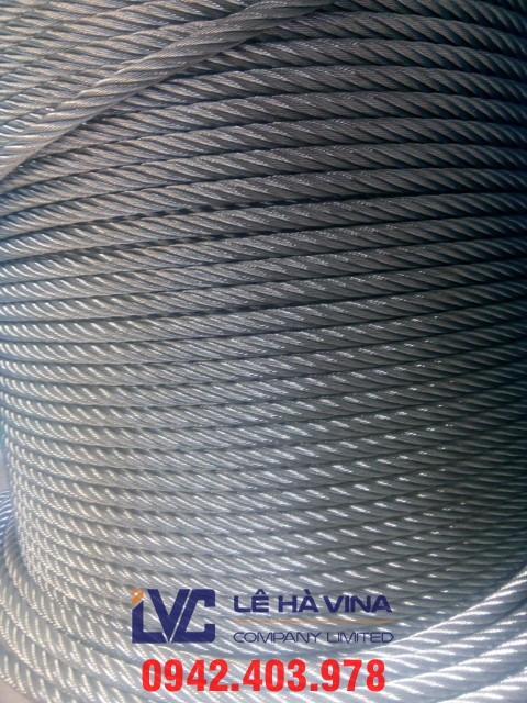 Cáp inox 304 6*12FC, cáp inox 304 6*12FC Trung Quốc, cáp inox, cáp inox 304, cáp thép inox 304