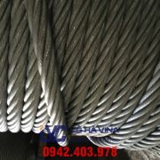 Cáp inox, Cáp inox 304 6*19FC phi 14 Trung Quốc, Cáp inox 304 6*19FC phi 14, Cáp inox 304 6*19FC, Cáp inox 304