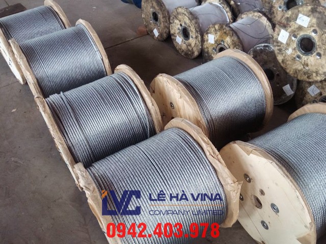 Cáp chống xoắn Hàn Quốc 19*7, Cáp chống xoắn Hàn Quốc, Cáp chống xoắn, Cáp chống xoắn Hàn Quốc 19*7 mạ kẽm, công ty TNHH Lê Hà Vina, Lê Hà Vina, Cấu tạo của cáp chống xoắn Hàn Quốc 19*7, Đặc điểm của cáp chống xoắn Hàn Quốc 19*7, Mua cáp chống xoắn Hàn Quốc 19*7