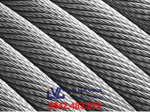 Cáp chống xoắn Hàn Quốc 19*7, Cáp chống xoắn, Cáp chống xoắn Hàn Quốc, Cáp chống xoắn Hàn Quốc 19*7 mạ kẽm, công ty TNHH Lê Hà Vina, Lê Hà Vina, Cấu tạo của cáp chống xoắn Hàn Quốc, Đặc điểm của cáp chống xoắn, Mua cáp chống xoắn Hàn Quốc 