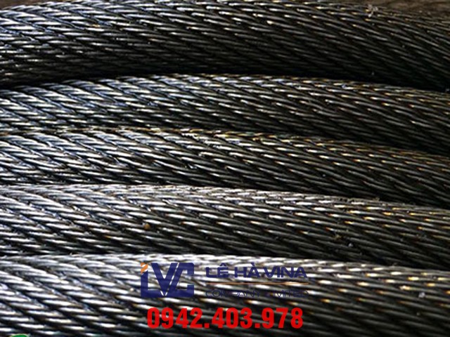 Cáp chống xoắn Hàn Quốc 35*7, Cáp chống xoắn, Cáp chống xoắn Hàn Quốc, Cáp chống xoắn Hàn Quốc 35*7 lụa dầu, công ty TNHH Lê Hà Vina, Lê Hà Vina, Cấu tạo của cáp chống xoắn Hàn Quốc, Đặc điểm của cáp chống xoắn Hàn Quốc, Mua cáp chống xoắn