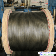 Cáp thép 6*36 FC lụa dầu Trung Quốc, Cáp thép 6*36 FC lụa dầu, Cáp thép 6*36 FC, Cáp thép 6*36, Cáp thép