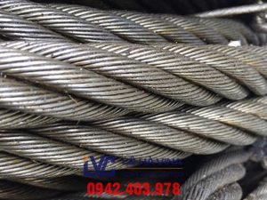 Cáp thép 6*36 IWRC, công ty TNHH Lê Hà Vina, Cáp thép 6*36 IWRC mạ kẽm, Cáp thép 6*36 IWRC mạ kẽm Trung Quốc, cáp thép, Cáp thép 6*36, Cấu tạo của cáp thép 6*36 IWRC, Đặc điểm của cáp thép 6*36