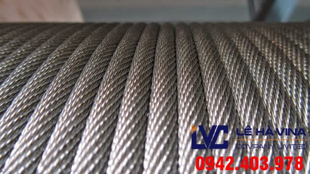 Dây cáp cẩu trục, Lê Hà Vina, Cáp cẩu trục, Cáp chống xoắn, Cáp cẩu trục 35x7
