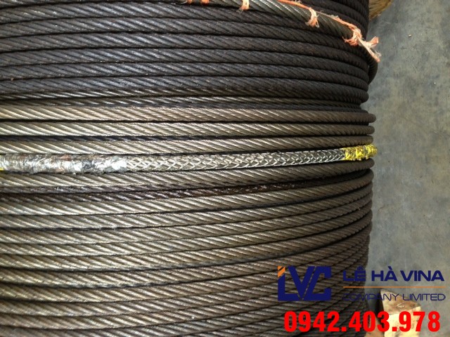 Dây cáp cẩu trục, Lê Hà Vina, Cáp cẩu trục, Cáp chống xoắn, Cáp cẩu trục 35x7